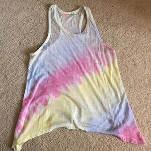 tie dye tank top